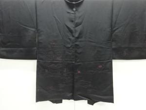 風景模様織り出し一つ紋絵羽織